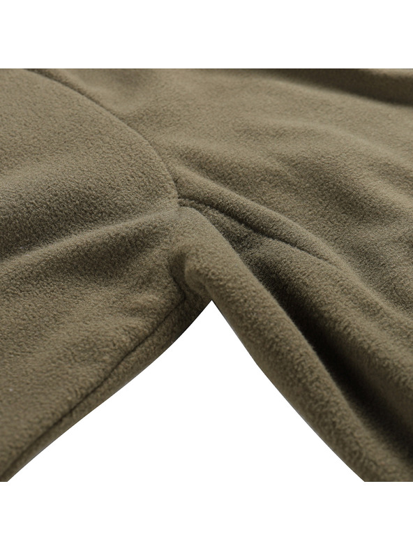 ALPINE PRO Pánská fleecová mikina ALPINE PRO SIUS 2 stone gray