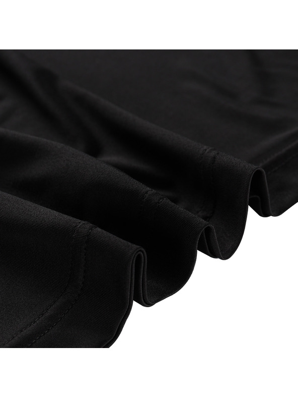 ALPINE PRO Pánské rychleschnoucí triko s cool dry ALPINE PRO BASIK black