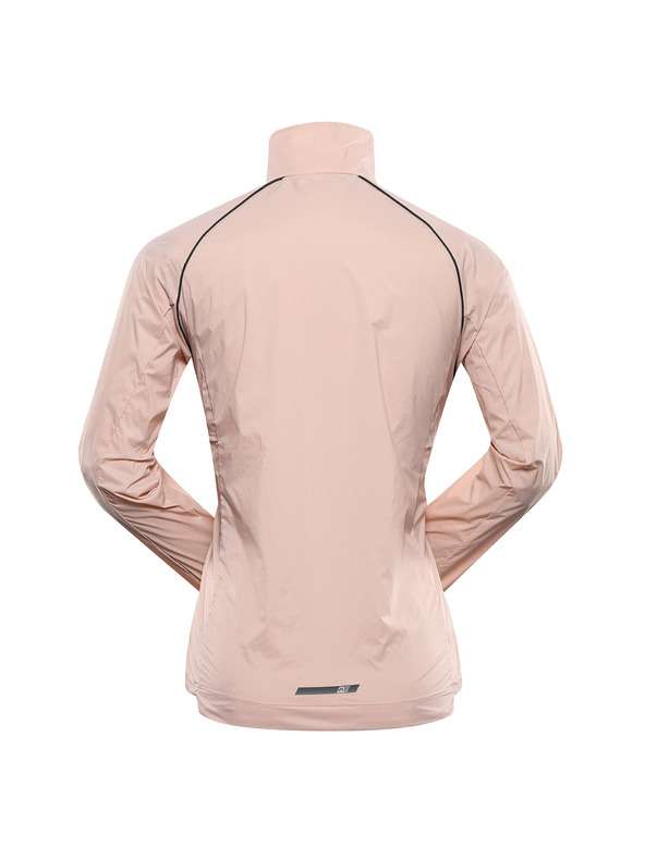 ALPINE PRO Dámská ultralehká bunda s úpravou dwr ALPINE PRO SPINA 2 peach whip