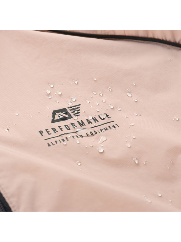 ALPINE PRO Dámská ultralehká bunda s úpravou dwr ALPINE PRO SPINA 2 peach whip