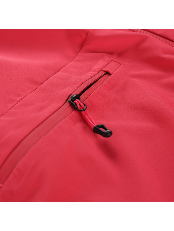 ALPINE PRO Dámská nepromokavá bunda s ptx membránou ALPINE PRO ZARRA raspberry
