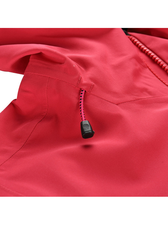 ALPINE PRO Dámská nepromokavá bunda s ptx membránou ALPINE PRO ZARRA raspberry