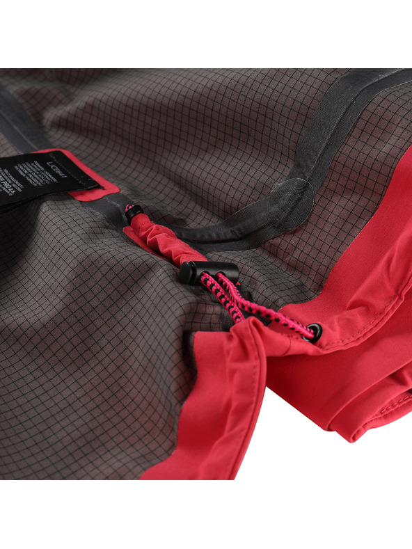 ALPINE PRO Dámská nepromokavá bunda s ptx membránou ALPINE PRO ZARRA raspberry