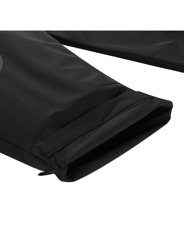 ALPINE PRO Dámské softshellové capri kalhoty ALPINE PRO WEDERA 2 black