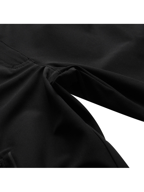 ALPINE PRO Dámské softshellové capri kalhoty ALPINE PRO WEDERA 2 black