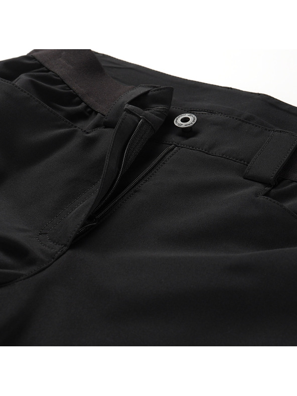 ALPINE PRO Dámské softshellové capri kalhoty ALPINE PRO WEDERA 2 black