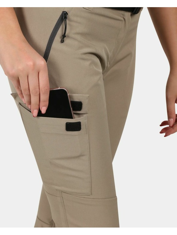 Kilpi Dámské outdoorové kalhoty Kilpi BELVELA-W Khaki