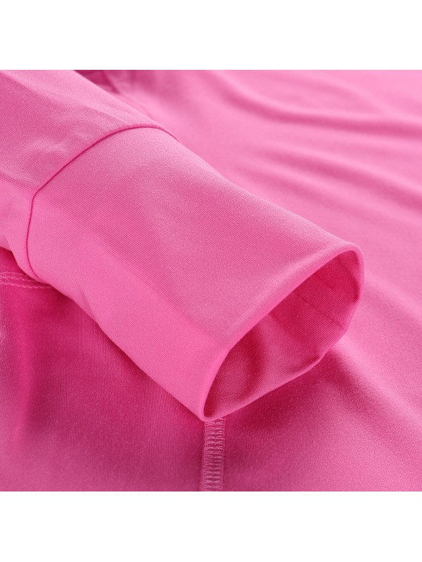 ALPINE PRO Dámská funkční mikina s reflexními prvky ALPINE PRO IZARA neon pink