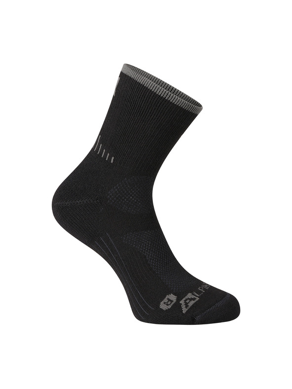 ALPINE PRO Antibakteriální ponožky ALPINE PRO KEROWE black