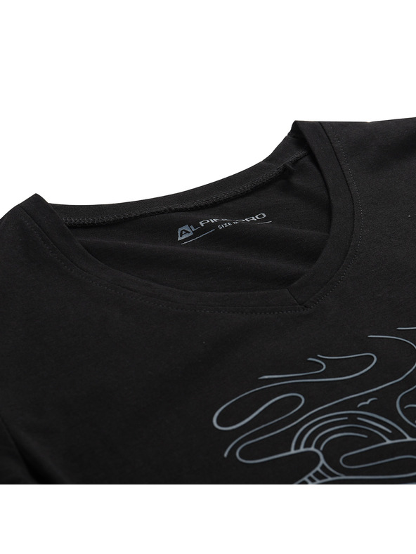 ALPINE PRO Dámské rychloschnoucí triko s cool dry ALPINE PRO NEGA 2 black varianta pa