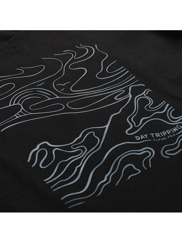 ALPINE PRO Dámské rychloschnoucí triko s cool dry ALPINE PRO NEGA 2 black varianta pa