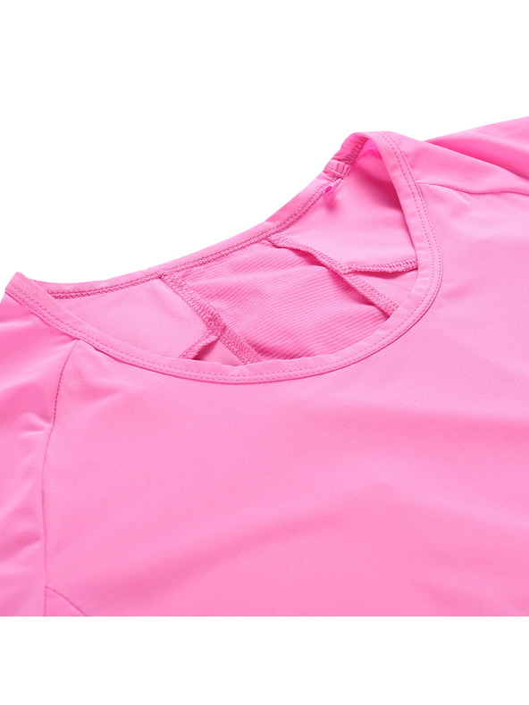 ALPINE PRO Dámské rychleschnoucí triko s cool dry ALPINE PRO BONDA 2 neon pink