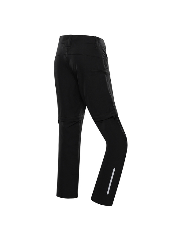 ALPINE PRO Dětské kalhoty s odepinatelnými nohavicemi ALPINE PRO NESCO 2 black