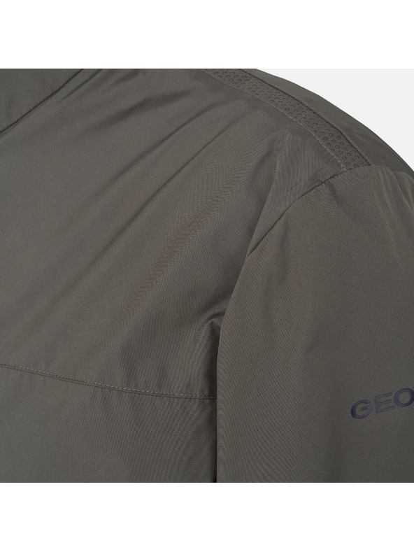 Geox Zelená pánská bunda Geox Jharrod