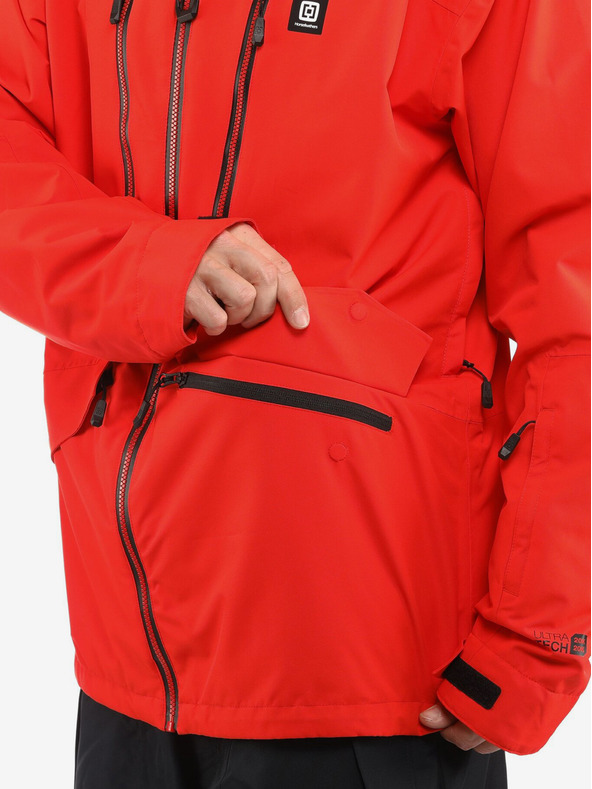 Horsefeathers Bunda Halen II - flame red velikost L HORSEFEATHERS