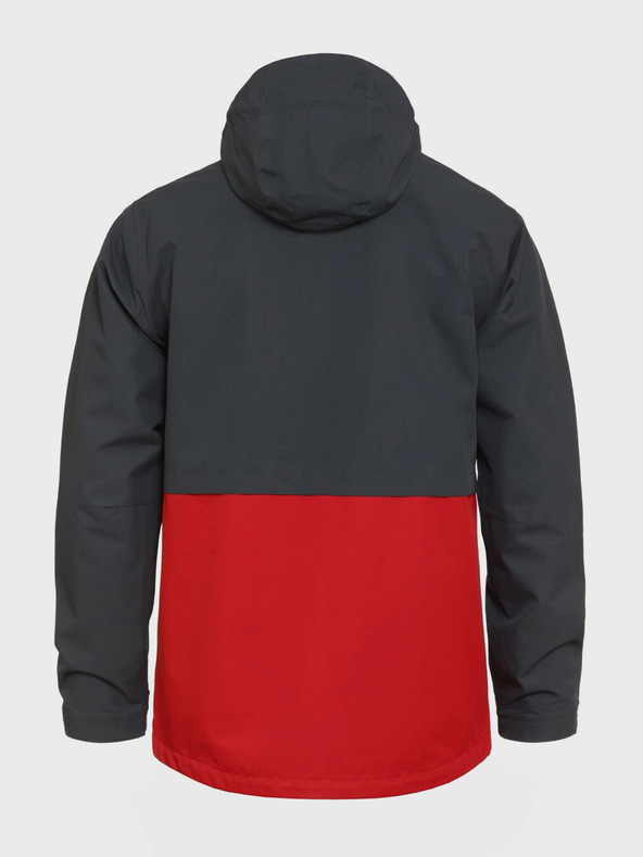 Horsefeathers Bunda Closter II - phantom/lava red velikost L HORSEFEATHERS