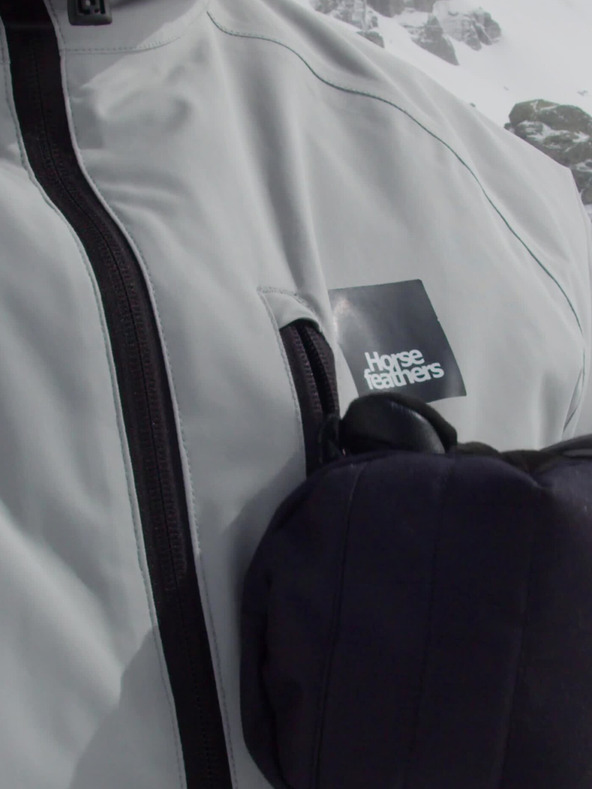 Horsefeathers Bunda Crown Horsefeathers - šedá