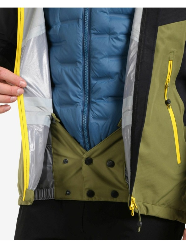 Kilpi Pánská nepromokavá outdoorová bunda Kilpi METRIX-M Zelená