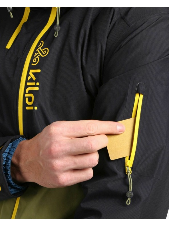 Kilpi Pánská nepromokavá outdoorová bunda Kilpi METRIX-M Zelená