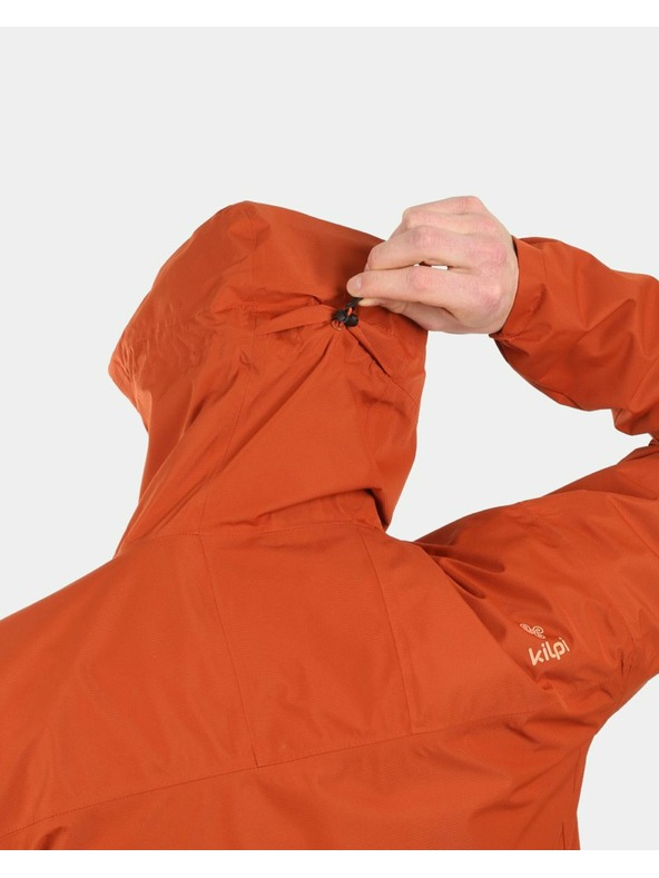 Kilpi Pánská outdoorová bunda Kilpi SONNA-M Hnědá