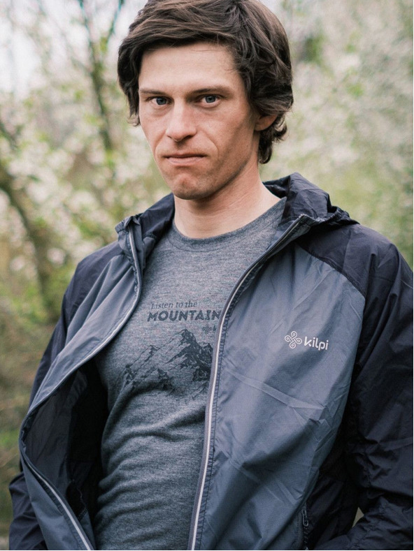 Kilpi Pánská lehká outdoorová bunda Kilpi ROSA-M Černá