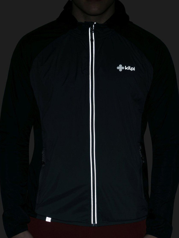 Kilpi Pánská lehká outdoorová bunda Kilpi ROSA-M Černá