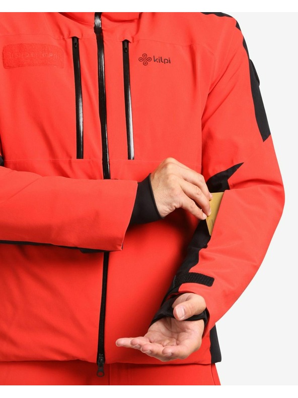 Kilpi Prémiová unisex lyžařská bunda Kilpi DEXEN-U Červená