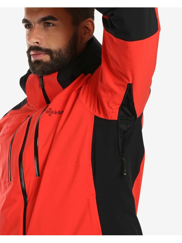 Kilpi Prémiová unisex lyžařská bunda Kilpi DEXEN-U Červená