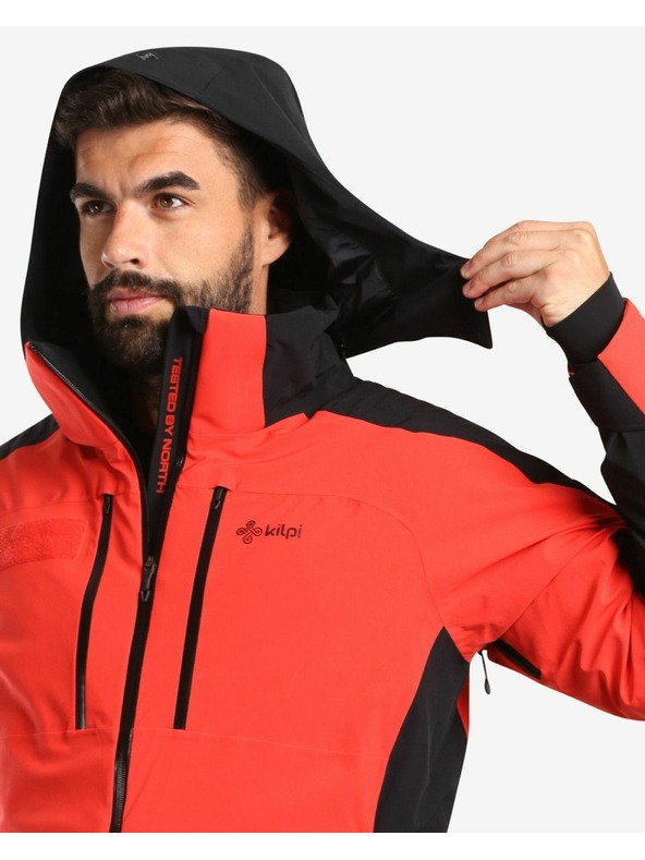 Kilpi Prémiová unisex lyžařská bunda Kilpi DEXEN-U Červená