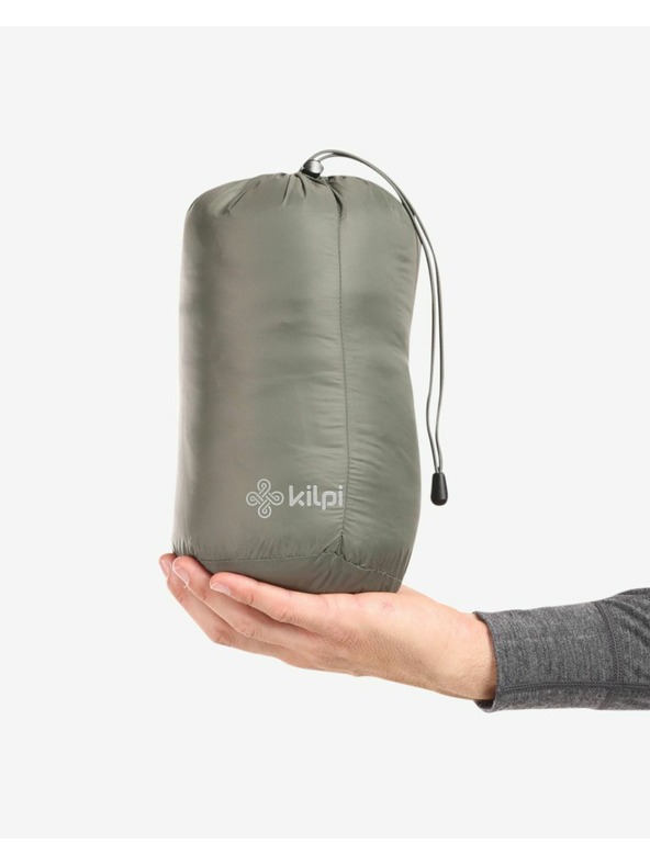 Kilpi Pánská péřová bunda Kilpi ALBERT-M Tmavě zelená