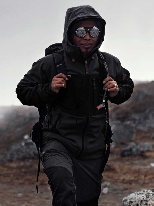 Tenson pánská outdoorová bunda TENSON Himalaya 3L Shell M černá