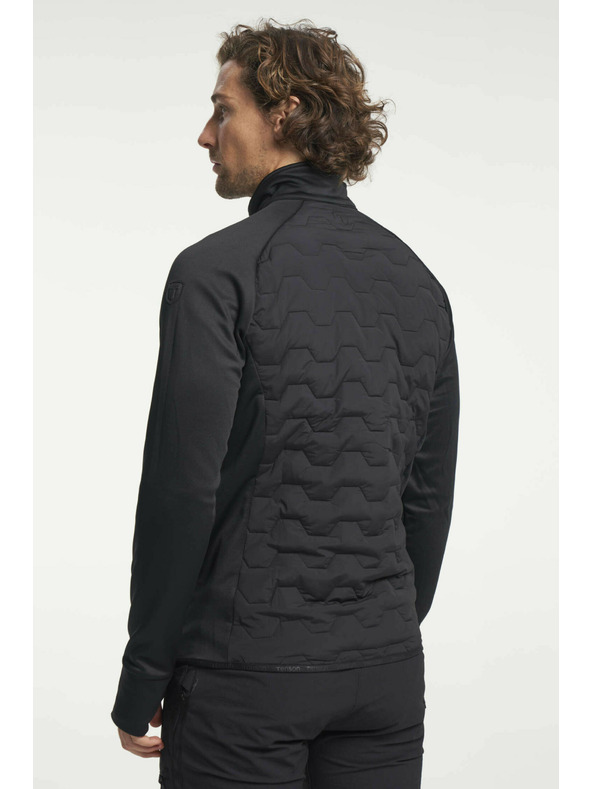 Tenson pánská hybridní bunda TENSON TXlite Hybrid Zip M černá