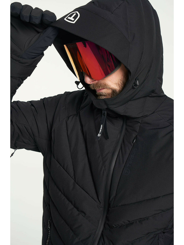 Tenson pánská péřová lyžařská bunda TENSON Prime Down Jacket M černá