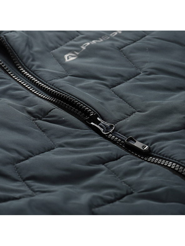 ALPINE PRO Pánská mikina z merino výplní ALPINE PRO JORW dark slate