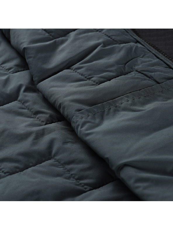 ALPINE PRO Pánská mikina z merino výplní ALPINE PRO JORW dark slate