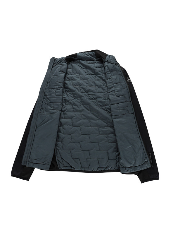 ALPINE PRO Pánská mikina z merino výplní ALPINE PRO JORW dark slate
