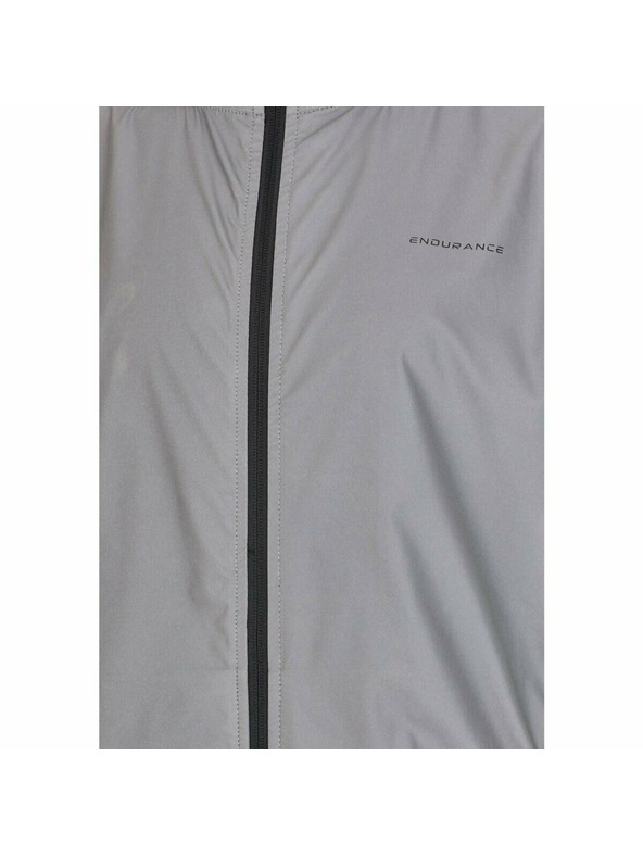 Endurance Dětská běžecká reflexní bunda Endurance Peelier Jr Light The Night Jacket - velikost