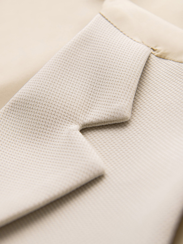 Ombre Clothing Přiléhavá elegantní pánská vesta s elastanem a klopami Ombre Clothing