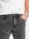 Ombre Clothing Pánské džínové šortky s ohrnutými nohavicemi Ombre Clothing