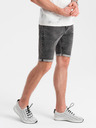 Ombre Clothing Pánské džínové šortky s ohrnutými nohavicemi Ombre Clothing