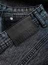 Ombre Clothing Pánské džínové šortky s ohrnutými nohavicemi Ombre Clothing