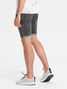 Ombre Clothing Pánské džínové šortky s ohrnutými nohavicemi Ombre Clothing