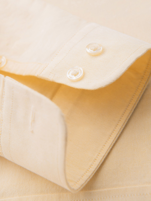 Ombre Clothing Pastelová bavlněná pánská košile oxford Ombre Clothing