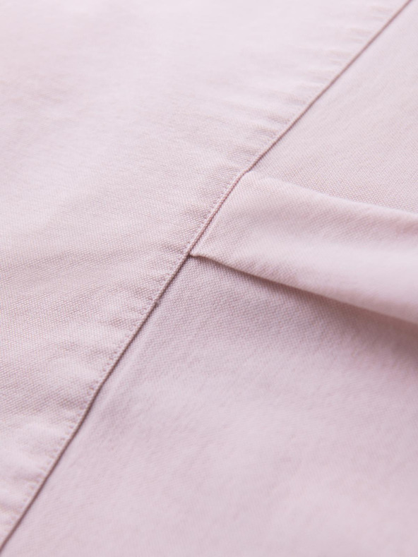 Ombre Clothing Pánská bavlněná košile oxford v pastelových barvách Ombre Clothing