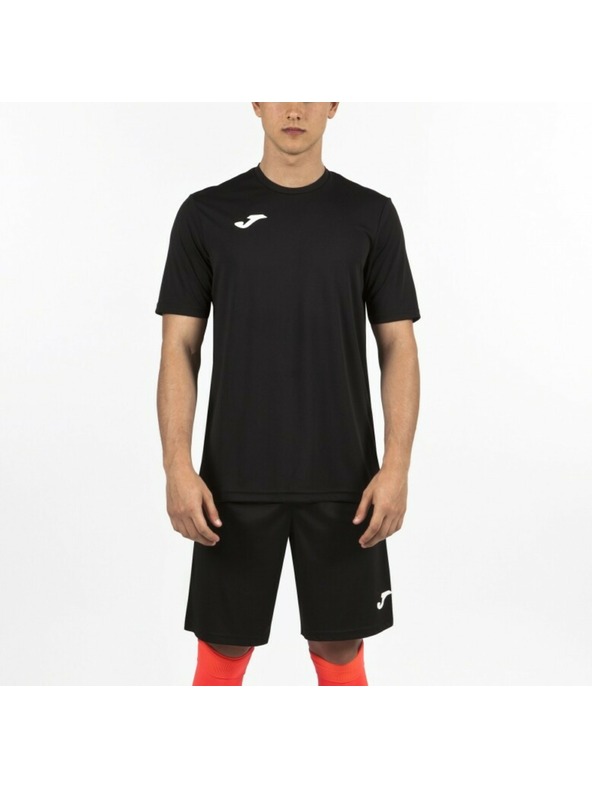 Joma Pánské/chlapecké tričko Joma T-Shirt Combi S/S Black Velikost: