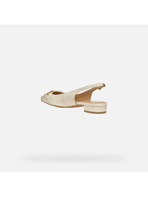 Geox Krémové dámské baleríny Geox Giselda 15