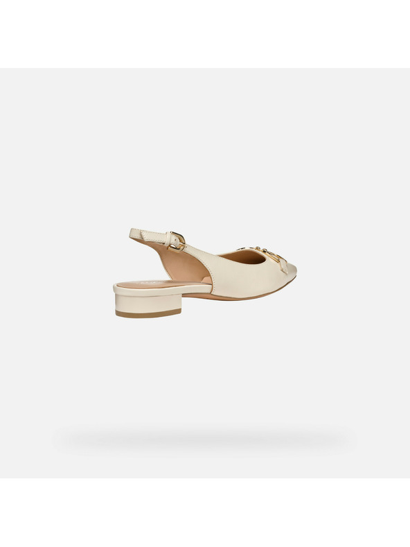 Geox Krémové dámské baleríny Geox Giselda 15