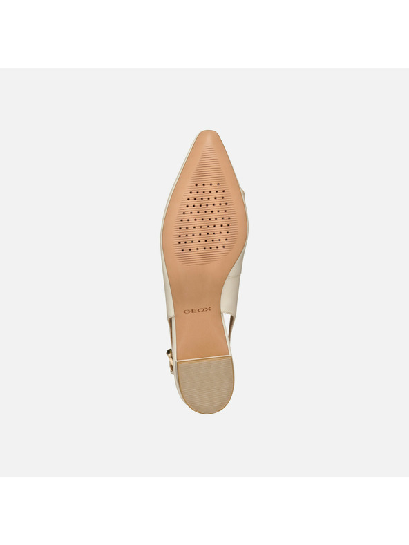 Geox Krémové dámské baleríny Geox Giselda 15