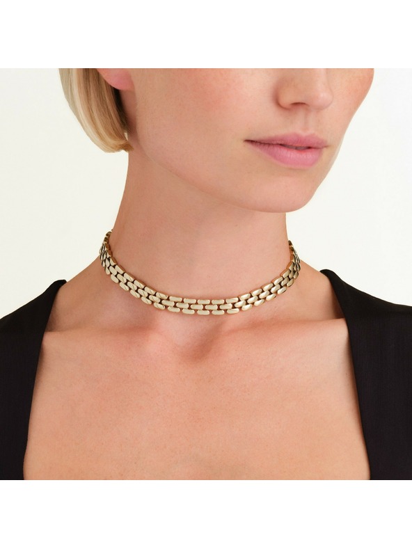 Rosefield Pozlacený dámský náhrdelník Rosefield JNLNG-J888