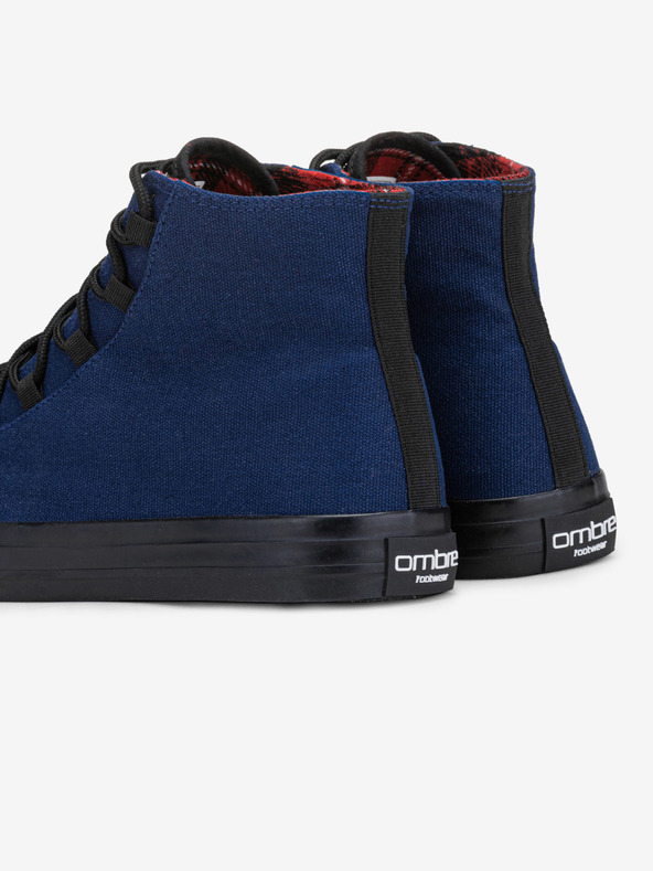 Ombre Clothing Černo-modré pánské sneakers boty Ombre Clothing T378